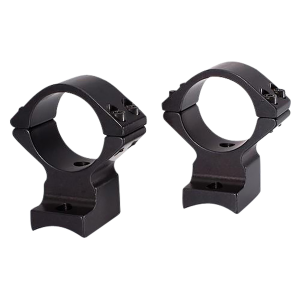Talley Lightweight 2-Piece Scope Mounts, Weatherby Accumark, Magnum, Mark V (9 Lug), 1 in Rings High, Matte Black | 950705