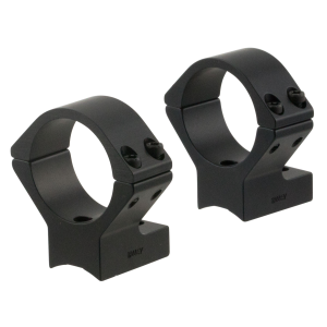 Talley Lightweight 2-Piece Scope Mounts, Savage 10-16, 110-116 Round Rear, Axis, 30mm Rings Low, Matte Black | 730725