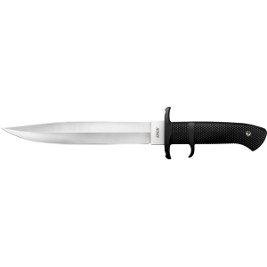 Cold Steel CS39LSSC OSS 8.25 in Fixed Plain AUS-8A SS Blade/Black Textured Kray-Ex Handle Includes Sheath, Knife