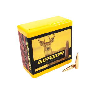 Berger 26503 VLD Hunting Match Grade 6.5Creedmoor 130gr 100/Box, Reloating Bullets