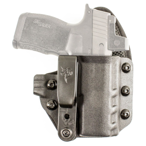 DeSantis Gunhide 206KA6RZ0 Uni-Tuk IWB Black Kydex Belt Clip Fits Springfield Hellcat OSP Right Hand, Holster