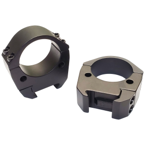 Talley TMS35L Modern Sporting Black Anodized Aluminum 35mm Tube Low Pic Rail 0 MOA, Scope Rings
