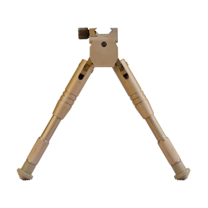 Caldwell Prone Bipod, Attaches to Picatinny Rail, Aluminum, Fits AR Rifles, Desert Tan 534455
