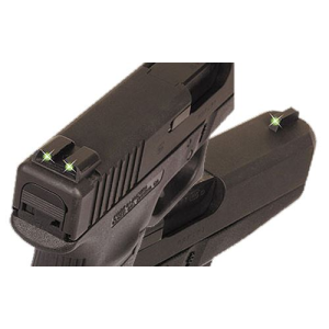 TruGlo TG231R2 Tritium Black | Green Tritium Front Sight Green Tritium Rear Sight