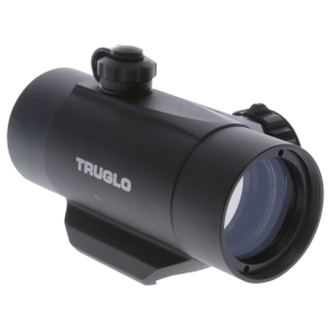 TruGlo TGTG8030B3 Traditional Dot Matte Black 1 x 30 mm 5 MOA/3.5 MOA/2 MOA Red Descending Dots, Red Dot Sight