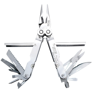 S.O.G SOGS60NCP PowerLock Polished 420 Stainless Steel 7 in Long Includes Sheath