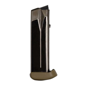 FN 663226 FNX 15rd 45 ACP Black/FDE Steel, Magazine