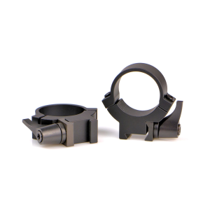 Warne 7.3 Series Permanent Ring, 1 in, Medium, Silver Finish 721LM