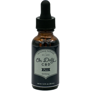 On Duty CBD Oil Drops Pure Full Spectrum 500 mg 30 mL OD0500F