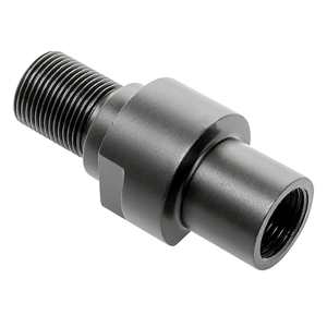 CMMG 57DA53A Thread Adapter 223 Rem/5.56x45mm NATO FN PS90 Black Steel 1/2 in-28 tpi Tactical