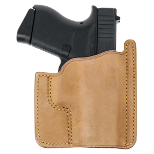 Galco PH800 Front Pocket Natural Horsehide Compatible w/ Glock 43/43X/43X MOS, Holster
