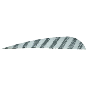Gateway Barred Feathers White 4 in RW 50 pk 400RPBWH-50
