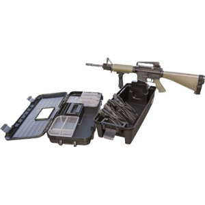 MTM Case-Gard TRB40 Tactical Range Box Black Polymer 24.60 in L x 11.30 in x 8.30 in H
