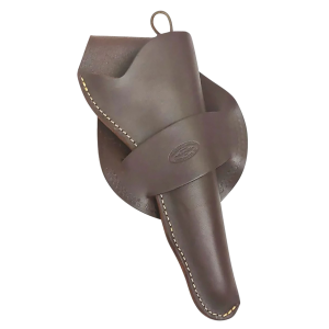 Hunter Company 1089-50 Western OWB Size 50 Antique Brown Leather Belt Slide Fits SA , Revolver Fits 6.50-7.50 in Barrel Right Hand, Holster