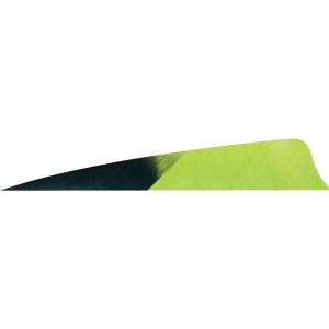 Gateway Shield Cut Feathers Kuro Chartreuse 4 in LW 50 pk 400LSKCH-50