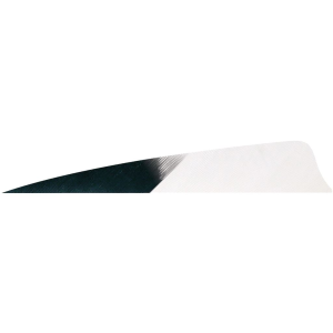 Gateway Shield Cut Feathers Kuru White 4 in RW 50 pk 400RSKFW-50