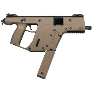 Kriss USA KV45PFD20 Vector SDP G2 45 ACP 30+1 Black Nitride Threaded Barrel, FDE Picatinny Rail Top & Bottom, QD Sling Swivel, Pistol