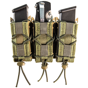 High Speed Gear 13PT13OD TACO Triple, Pistol OD Green Nylon