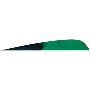 Gateway Parabolic Feathers Kuru Green 4 in RW 50 pk 400RPKGN-50