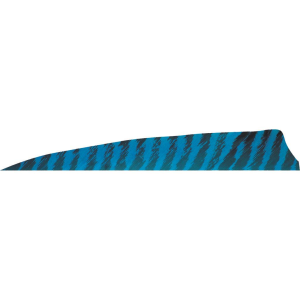 Gateway Shield Cut Feathers Barred Blue 4 in RW 50 pk 400RSBBL-50