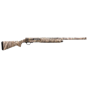 Browning 0118992004 A5 Full Size 12 Gauge Semi-Auto 3.50 in 4+1 28 in Mossy Oak Shadow Grass Habitat Back-Bored Vent Rib Barrel, Mossy Oak Shadow Grass Habitat Aluminum Receiver, Humpback Mossy Oak Shadow Grass Habitat Synthetic Stock, Shotgun