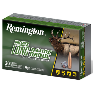 Remington Ammunition R28829 Premier Long Range 7mmPRC 175gr Speer Impact 20 Per Box/10 Case, Centerfire Rifle Ammo