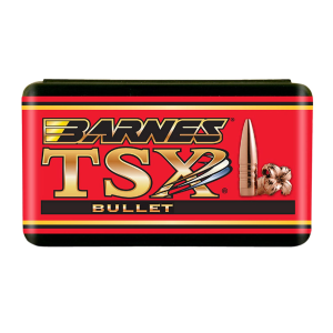 Barnes 30489 TSX 375Cal 270gr Flat Base 50/Box, Reloating Bullets