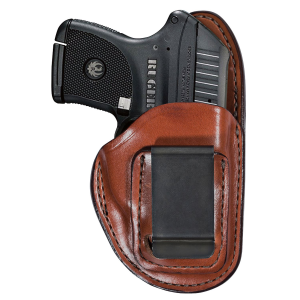 Bianchi 19226 100 Professional Size 09 IWB Leather Tan Belt Clip Fits Walther PPK/Bersa Thunder/Diamondback DB Right Hand, Holster