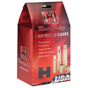 Hornady 8720 Unprimed Cases Cartridge 9mm Luger, Handgun Brass