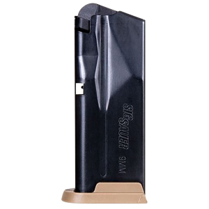 Sig Sauer MAG365910COY P365 10rd 9mm Luger Coyote Brown Steel, Magazine