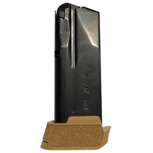 Sig Sauer MAG365912COY P365 12rd 9mm Luger Extended For Sig P365/P365XL/P365X Coyote Brown Steel, Magazine