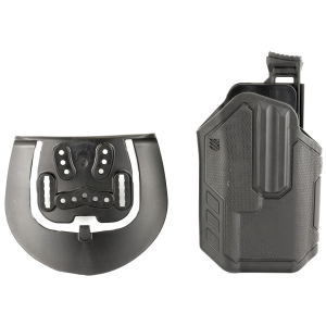 Blackhawk 419002BBR Omnivore Multifit Most Standard Autos w/TLR1/2 Light Plastic Black, Holster