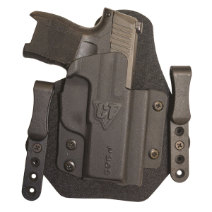 Comp-Tac C916GL052RBSN Sport-TAC IWB Black Kydex/Nylon Belt Clip Fits Glock 19 Gen5 Right Hand