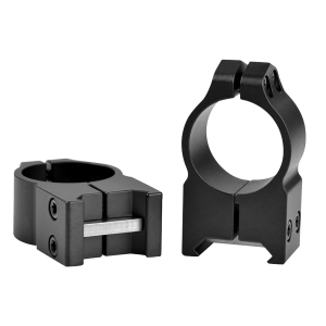 Warne 202M Vertical Rings Maxima Matte Black 1 in High 0 MOA