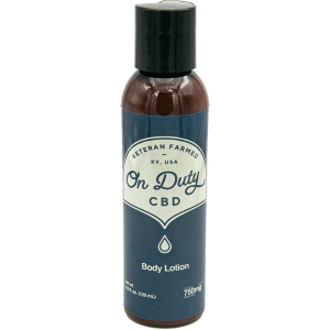 On Duty CBD Lotion 750 mg 120 mL ODLN06F
