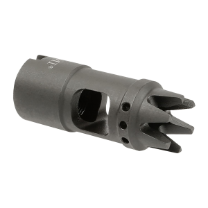 Midwest Industries AK12, Muzzle Brake, M14 x 1.0 LH Thread Pitch, Black MI-AK12MB-1