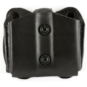 DeSantis Gunhide Double Magazine Pouch, Fits 9MM, Ambidextrous, Black A01BJGGZ0