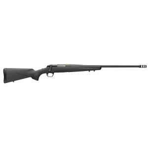 Browning 035602294 X-Bolt Pro Full Size 6.5 PRC 3+1 24 Matte Blued Fluted Sporter SR Barrel, Blued Drilled & Tapped/X-Lock Mount Steel Receiver, Black Fixed Synthetic Stock, Rifle