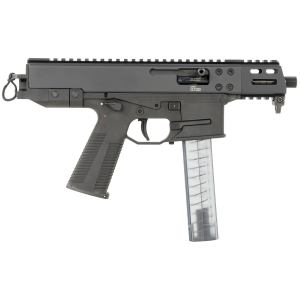 B&T Firearms 450008 GHM Compact 9mm Luger 33+1 4.30 in, Tri-Lug Threaded Muzzle, Black, No Brace, Polymer Grips (OEM Mag), Pistol