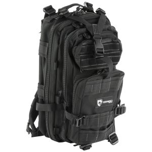Drago Gear Tracker Backpack, 18 inx11 inx11 in, Black 14-301BL