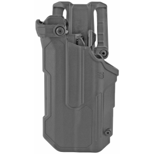 BLACKHAWK T-Series L3D 44N661BKL, Duty Holster, Left Hand, Black Finish, Fits Sig P320/P250 With TLR1/TLR2 - Blackhawk