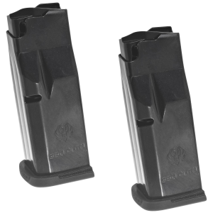 Ruger 90735 LCP Value Pack 10rd 380 ACP Fits Ruger LCP Max Blued Steel 2 Per Pack, Magazine