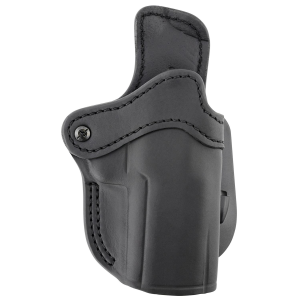 1791 Gunleather ORPDH24SBLR BH2.4 Optic Ready OWB 2.4 Stealth Black Leather Paddle Fits Walther PPQ/Sig P320/Springfield XD-M, Holster