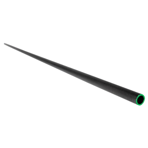 Huxwrx Alignment Rod 30 Cal (7.62mm) Bore, 17 L, Carbon Fiber with Bright Green Tip