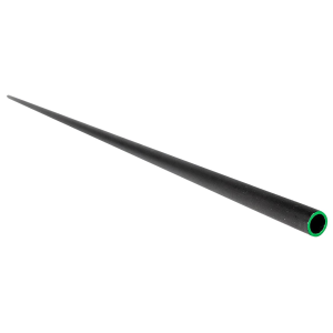 Huxwrx Alignment Rod 338 Cal (8.6mm) Bore, 18 L, Carbon Fiber with Bright Green Tip
