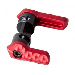 Seekins Precision 0011580012 Safety Selector 60/90 Degree Red Anodized Aluminum