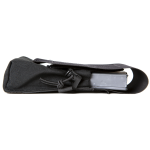 Blue Force Gear Double Mag Flap Pouch HW-M-2M4-1-BK, Helium Whisper Attachment, Fits (2) AR-15 Mags, Elastic Construction, Black HW-M-2M4-1-BK