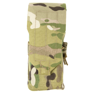 Blue Force Gear Double Magazine Flap Pouch, Helium Whisper Attachment, Fits (2) AR-15 Magazines, Elastic Construction, Multicam HW-M-2M4-1-MC
