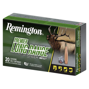 Remington R21342 Premier Long Range 270 Win 150 gr Speer Impact 20 Per Box/ 10 Case Centerfire, Rifle Ammunition