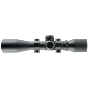 TruGlo TG8504BR Compact Matte Black 4x32mm 1 in Tube Duplex Reticle,, Rifle Scope